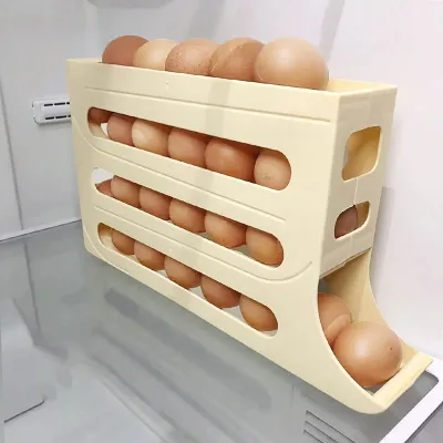 Large Capacity 4 Layer Egg Storage Rack